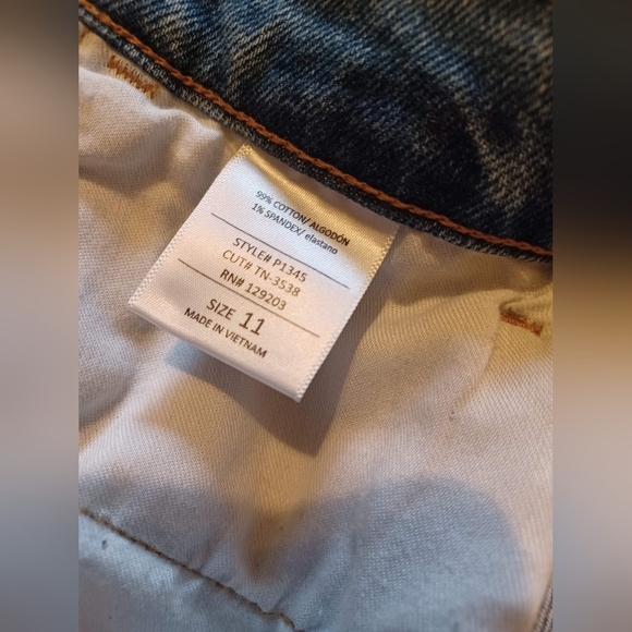 A Fashion Nova Got It From My Mama Acid Wash Blue Jeans - Picture 3 of 8